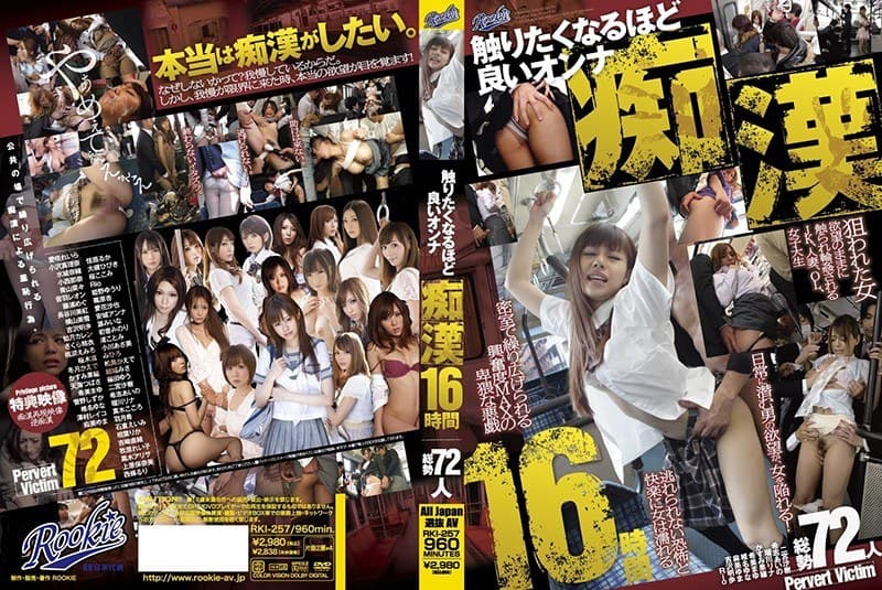 姫野ゆうり 触りたくなるほど良いオンナ痴●16時間 パッケージ画像