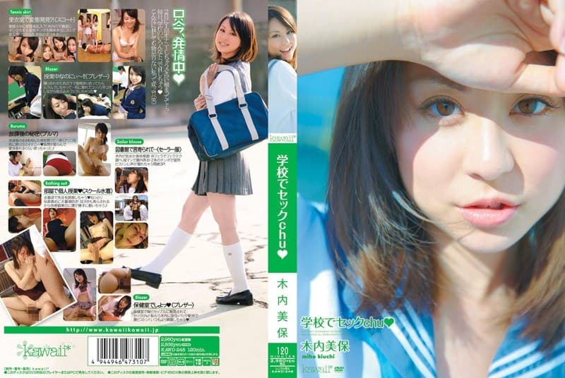 木内美保 学校でセックchu☆ 木内美保 パッケージ画像