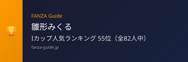 雛形みくる FANZA Guide人気ランキング