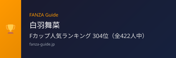 白羽舞菜 FANZA Guide人気ランキング